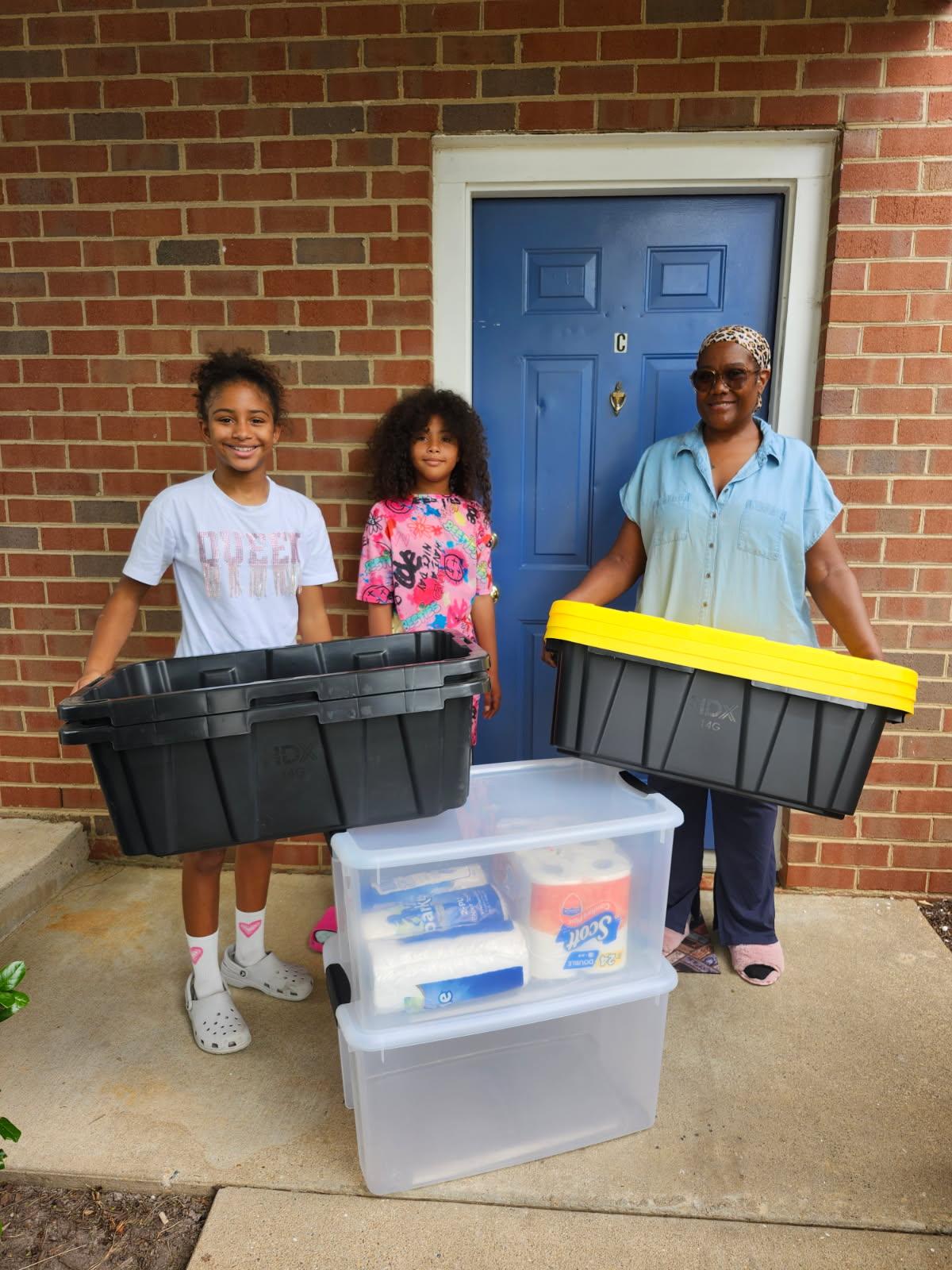 Household essentials for local families.